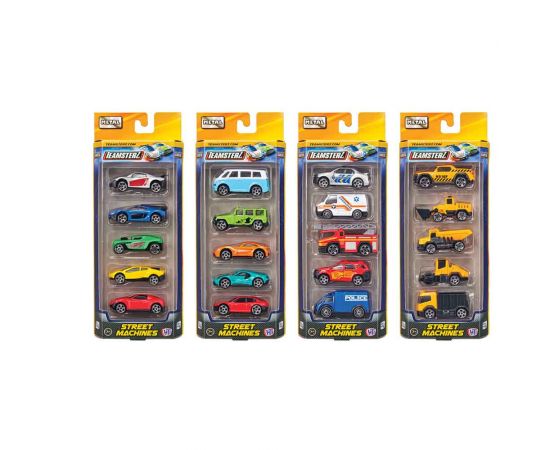 Teamsterz Street Machines Με 5 Αυτοκινητάκια Die Cast Διάφορα Σχέδια AS Company | Παιχνίδια για Αγόρια στο MarkCenter