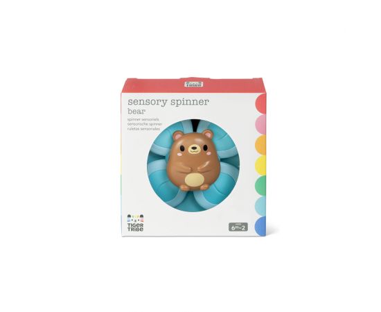 Βρεφικό Παιχνίδι Sensory Spinner Bear Tiger Tribe | Παιχνίδια Bebe στο MarkCenter