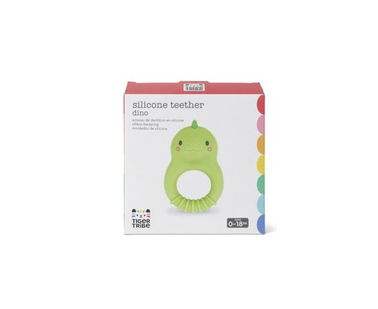 Βρεφικό Παιχνίδι Οδοντοφυΐας Silicone Teether Dino Tiger Tribe | Παιχνίδια Bebe στο MarkCenter