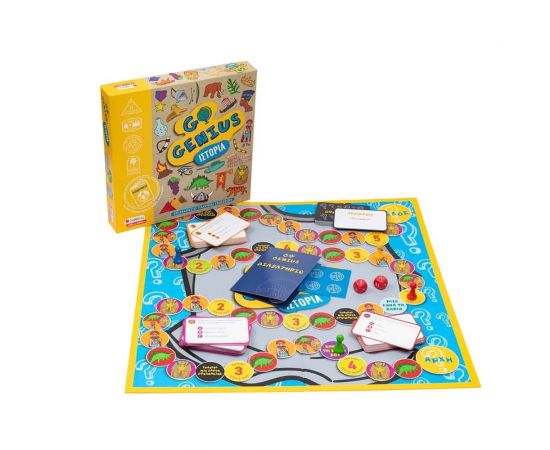 Επιτραπέζιο Go Genius Ιστορία Εκδόσεις Σαββάλας | Παιχνίδια Unisex στο MarkCenter