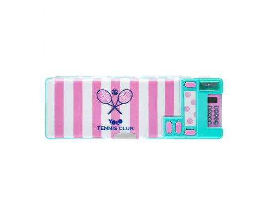 Κασετίνα Retro Tennis Club Girl Yolo | Σχολικές Τσάντες - Κασετίνες στο MarkCenter