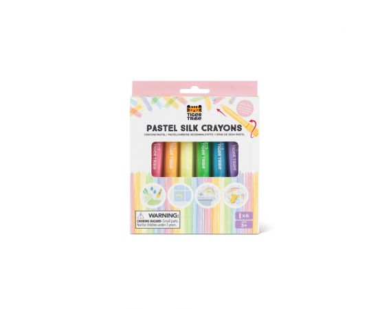 Κηρομπογιές Pastel Σετ 6 Χρωμάτων Tiger Tribe | Είδη Ζωγραφικής στο MarkCenter