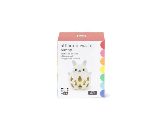 Κουδουνίστρα Σιλικόνης Bunny Tiger Tribe | Παιχνίδια Bebe στο MarkCenter