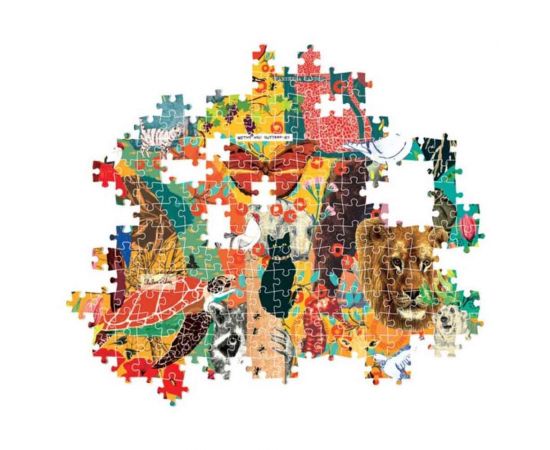 Παζλ 1000τεμ Compact Box More is More Collection Animals And Botanics Clementoni | Παζλ στο MarkCenter