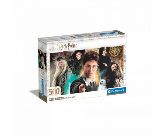 Παζλ 500τεμ Compact Box Harry Potter Clementoni | Παιχνίδια Unisex στο MarkCenter