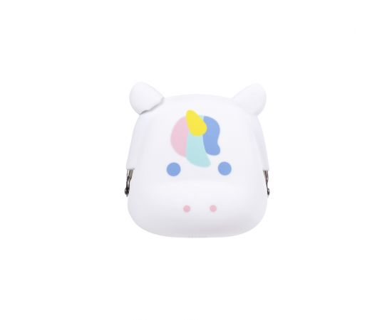 Πορτοφολάκι Από Σιλικόνη Μονόκερος Λευκό PG Design | Είδη Δώρων στο MarkCenter