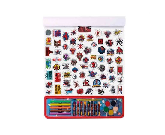 Σετ Ζωγραφικής Giga Block 5 In 1 Spider-Man Evergreen AS Company | Είδη Ζωγραφικής στο MarkCenter