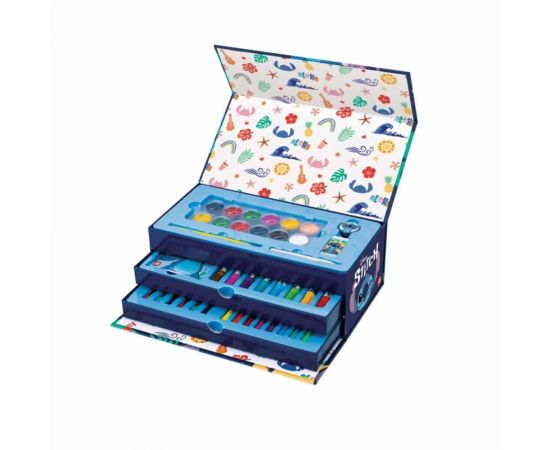 Σετ Ζωγραφικής Σε Χάρτινο Βαλιτσάκι Disney Stitch AS Company | Παιχνίδια για Αγόρια στο MarkCenter