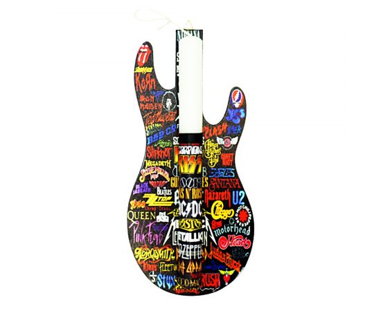 Λαμπάδα Χειροποίητη Καδράκι Ηλεκτρική Κιθάρα OEM | Πασχαλινές λαμπάδες στο MarkCenter