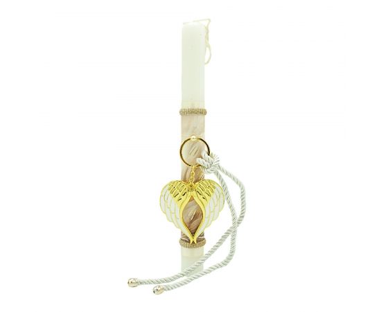 Λαμπάδα Χειροποίητη Μπρελόκ Φτερά Αγγέλου OEM | Πασχαλινές λαμπάδες στο MarkCenter