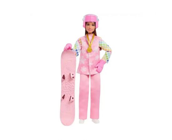 Barbie Careers Snowboarder Κούκλα JKF78 Mattel | Παιχνίδια για Κορίτσια στο MarkCenter