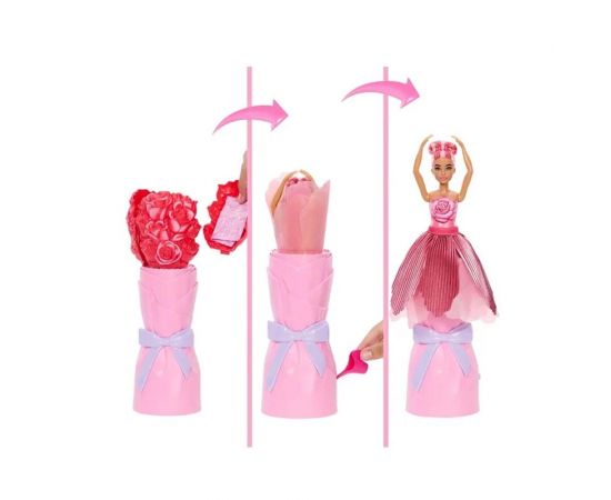 Barbie Petal Pop Κόκκινο Τριαντάφυλλο JMF59 Mattel | Παιχνίδια για Κορίτσια στο MarkCenter