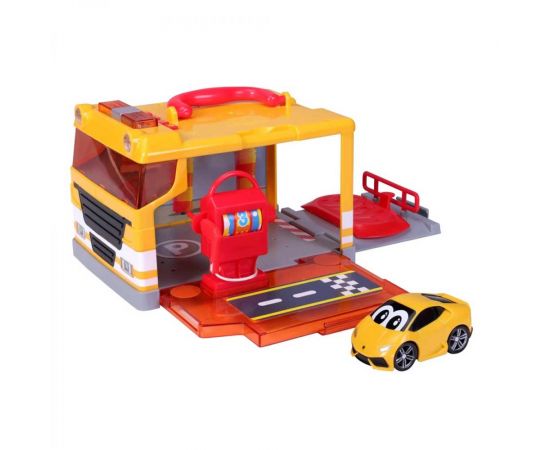 Burago My 1st Carry Along Garage Κίτρινο Burago | Οχήματα στο MarkCenter