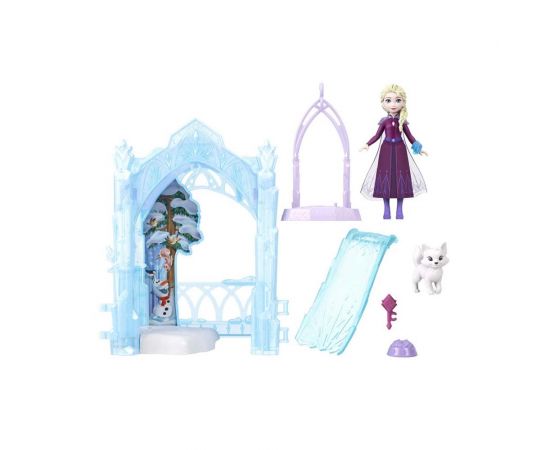 Frozen Μίνι Κούκλες Η Παγωμένη Κρυψώνα Της Έλσας JFG29 Mattel | Παιχνίδια για Κορίτσια στο MarkCenter