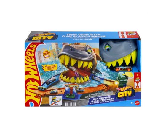 Hot Wheels City Πίστα Επίθεση Καρχαρία JHL96 Mattel | Οχήματα στο MarkCenter