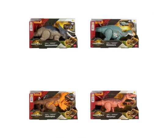 Jurassic World Rebirth Δεινόσαυροι Με Κινούμενα Μέλη Λειτουργία Επίθεσης & Ήχους JGB87 Διάφορα Σχέδια Mattel | Παιχνίδια για Αγόρια στο MarkCenter