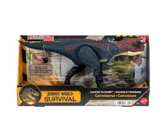 Jurassic World Καρνόταυρος Που Δαγκώνει & Επιτίθεται JKG85 Mattel | Παιχνίδια για Αγόρια στο MarkCenter