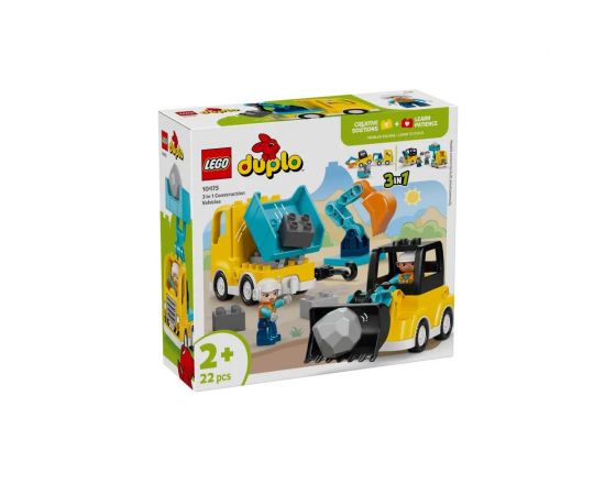 Lego Duplo 3in1 Construction Vehicles 10475 Lego | Lego στο MarkCenter