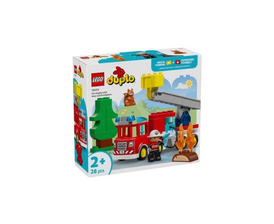 Lego Duplo Town Fire Truck with Hose and Firefighter 10473 Lego | Lego στο MarkCenter
