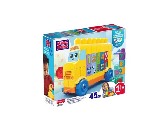 Mega Bloks Σχολικό Με Αριθμούς JKG34 Mattel | Παιχνίδια Bebe στο MarkCenter