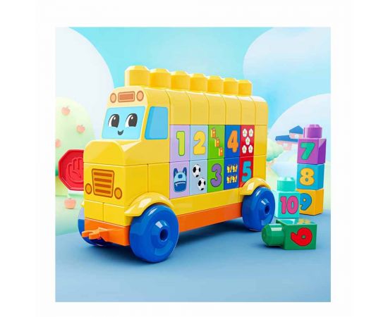 Mega Bloks Σχολικό Με Αριθμούς JKG34 Mattel | Παιχνίδια Bebe στο MarkCenter