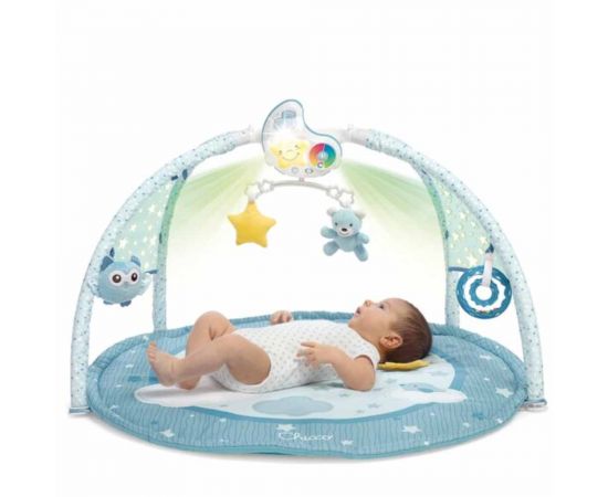 Βρεφικό Γυμναστήριο Chicco Με Προβολέα Enjoy Colors Σιελ AS Company | Παιχνίδια Bebe στο MarkCenter