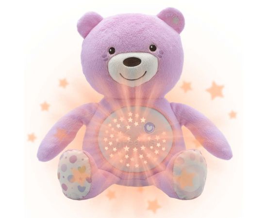 Αρκουδάκι Chicco Με Προβολέα Baby Bear Ροζ Chicco | Παιχνίδια Bebe στο MarkCenter