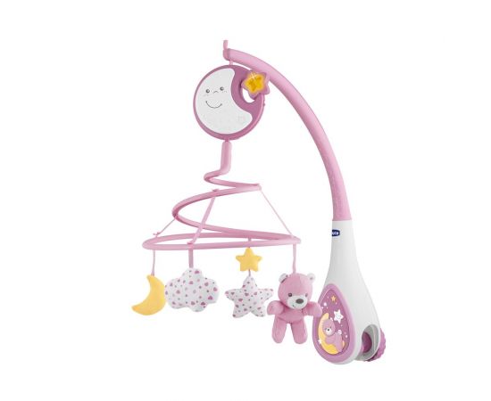 Βρεφικό Παιχνίδι Κούνιας Chicco Περιστρεφόμενο Next2Dreams Ροζ Chicco | Παιχνίδια Bebe στο MarkCenter