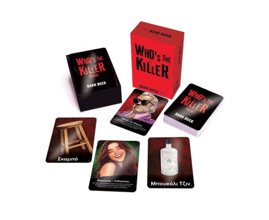Επιτραπέζιο Παιχνίδι Καρτών Dark Deck Whos The Killer AS Company | Παιχνίδια Unisex στο MarkCenter