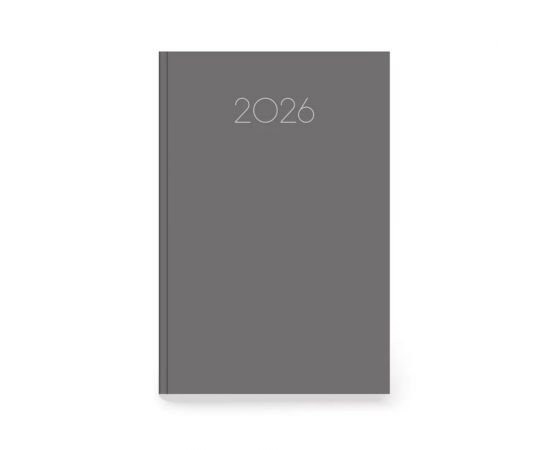 Ημερολόγιο Εβδομαδιαίο Simple 17X24 Γκρι 2026 Εκδόσεις τριπερίνας | Ημερολόγια στο MarkCenter