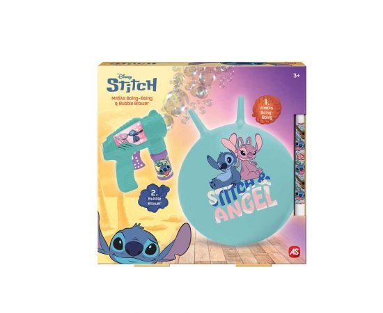 Λαμπάδα Boing & Bubble Gun Disney Stitch AS Company | Πασχαλινές λαμπάδες στο MarkCenter