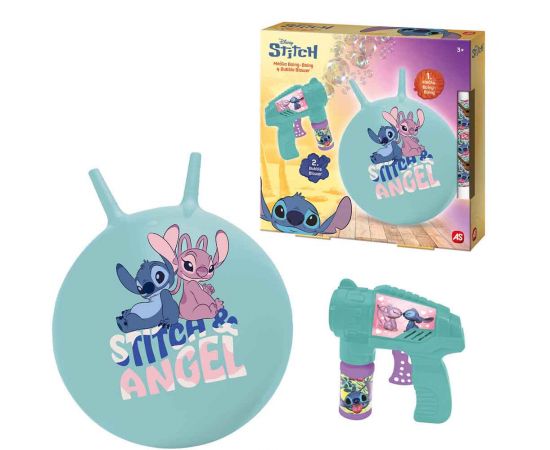 Λαμπάδα Boing & Bubble Gun Disney Stitch AS Company | Πασχαλινές λαμπάδες στο MarkCenter