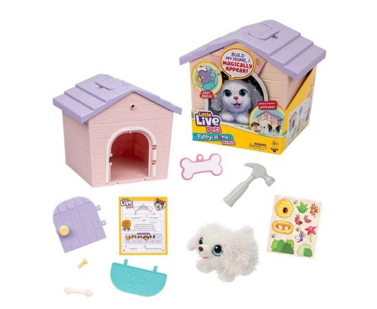 Λούτρινο Little Live Pets Puppys Home Σπιτάκι Με Κουταβάκι Έκπληξη Διάφορα Σχέδια Giochi Preziosi | Παιχνίδια για Κορίτσια στο MarkCenter