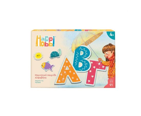 Μαγνητικό Παιχνίδι Happi Hobbi Αλφάβητο AS Company | Παιχνίδια Unisex στο MarkCenter
