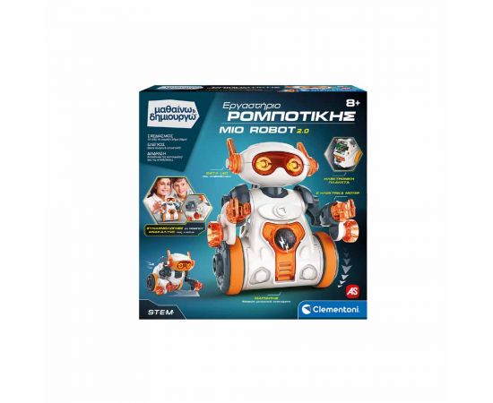 Μαθαίνω & Δημιουργώ Εκπαιδευτικό Σετ Mio Robot Ρομποτικής AS Company | Παιχνίδια Unisex στο MarkCenter