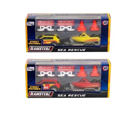 Οχήματα Διάσωσης Teamsterz Sea Rescue Διάφορα Σχέδια AS Company | Παιχνίδια Unisex στο MarkCenter