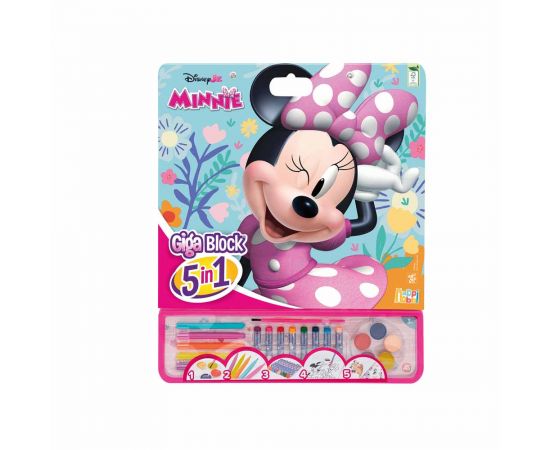 Σετ Ζωγραφικής Giga Block 5 Σε 1 Disney Minnie AS Company | Παιχνίδια για Κορίτσια στο MarkCenter