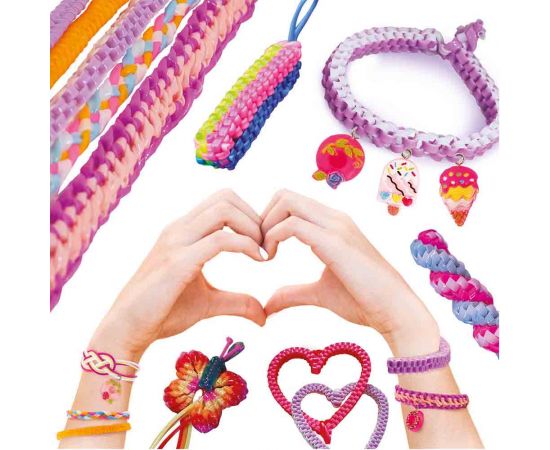 Σετ Κατασκευών Happihobbi Scoubidous Τσαντάκι Διάφορα Σχέδια AS Company | Παιχνίδια για Κορίτσια στο MarkCenter