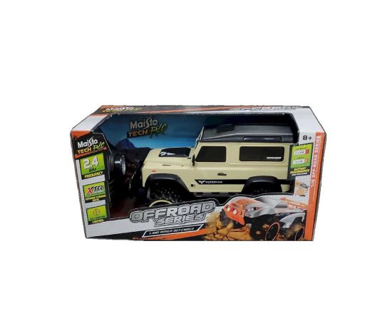 Τηλεκατευθυνόμενο 1:16 Maisto Off Road Land Rover Defender Beige Maisto | Οχήματα στο MarkCenter