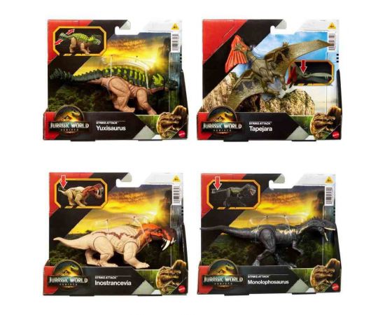 Φιγούρα Jurassic World Strike Attack Δεινόσαυρος Διάφορα Σχέδια Mattel | Παιχνίδια για Αγόρια στο MarkCenter