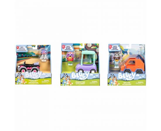 Φιγούρα Όχημα Bluey S13 Basic Vehicle Διάφορα Σχέδια Giochi Preziosi | Παιχνίδια για Κορίτσια στο MarkCenter