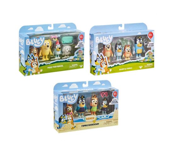 Φιγούρες Bluey Σετ 4 6εκ Giochi Preziosi | Παιχνίδια για Κορίτσια στο MarkCenter