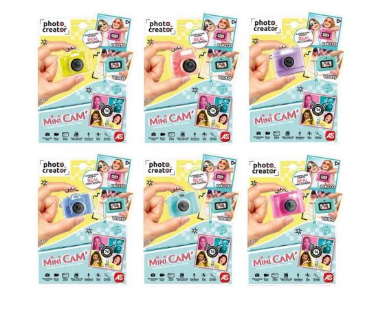 Φωτογραφική Μηχανή Παιδική Photo Creator Μίνι Διάφορα Σχέδια AS Company | Παιχνίδια για Κορίτσια στο MarkCenter