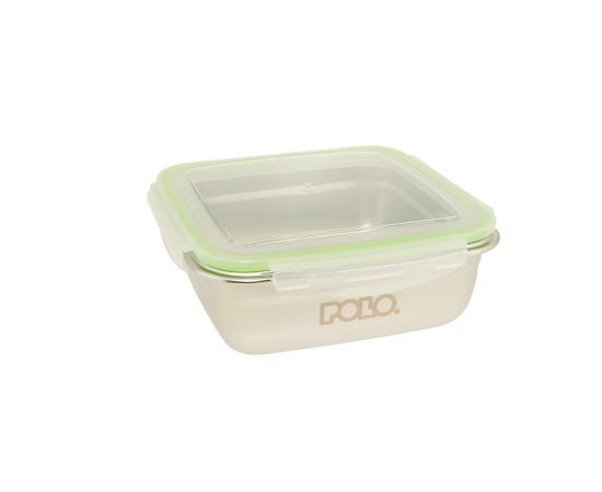 Δοχείο Φαγητού Polo Ανοξείδωτο 750ml Διάφανο Καπάκι Χωρίς Χρώμα Polo | Παγουράκια - Δοχεία Φαγητού στο MarkCenter