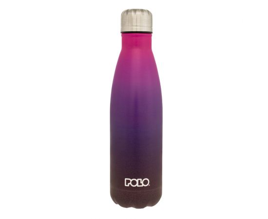 Θερμός Ανοξείδωτος Polo 500Ml Fading Μωβ Polo | Παγουράκια - Δοχεία Φαγητού στο MarkCenter