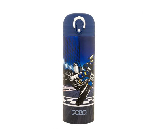 Θερμός Ανοξείδωτος Polo Junior ΙΙ 500Ml Μηχανή Polo | Παγουράκια - Δοχεία Φαγητού στο MarkCenter