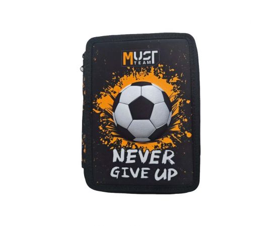 Κασετίνα Must Team Διπλή Γεμάτη Never Give Up Must Team | Τσάντες - Κασετίνες στο MarkCenter