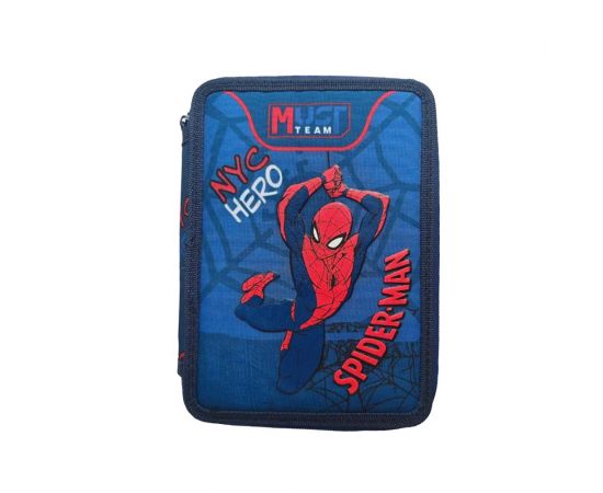Κασετίνα Must Team Διπλή Γεμάτη Spiderman Nyc Heros Must Team | Τσάντες - Κασετίνες στο MarkCenter