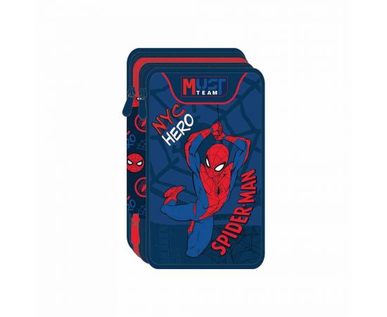 Κασετίνα Must Team Τριπλή Γεμάτη Spiderman Nyc Heros Must Team | Σχολικές Τσάντες - Κασετίνες στο MarkCenter
