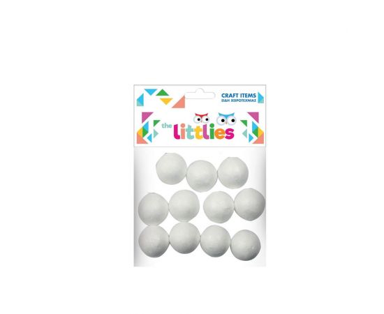 Μπάλες Φελιζόλ Χειροτεχνίας The Littlies 60mm 4τμχ The Littlies | Είδη Χειροτεχνίας στο MarkCenter